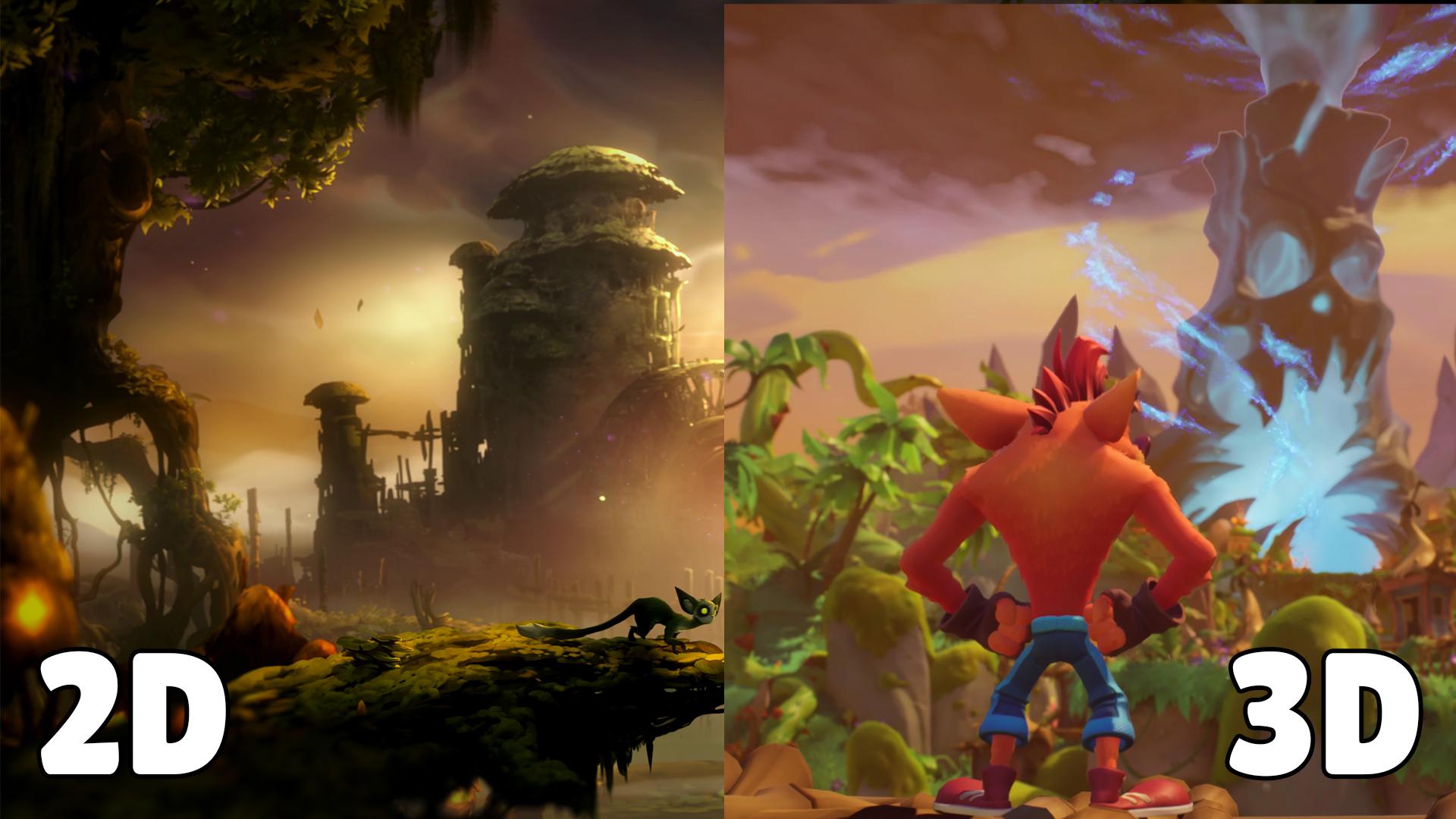 2D VS 3D Game Development