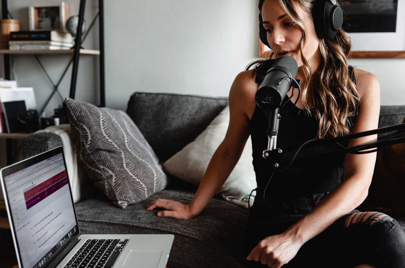 professional female voiceover