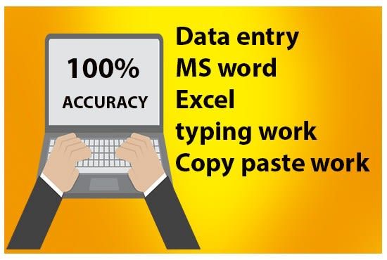 Data Entry vs Data Typing