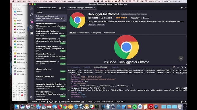 Browser Extension Debugging