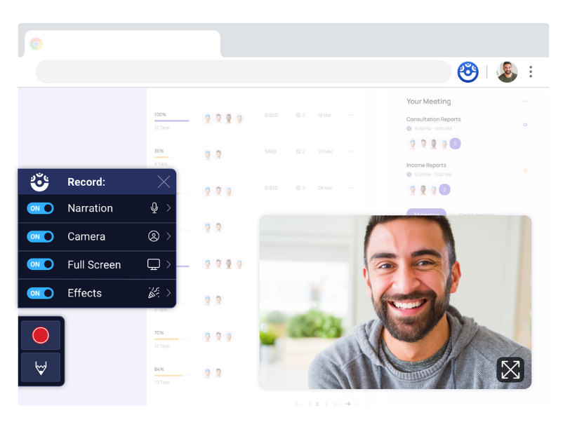 Browser Extension UI Design